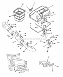 Catcher Components 42 Rzt Diagram and Parts List for 7600024  Snapper Lawn Tractor Accessories