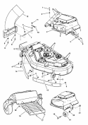 Baffle  Weight Group Diagram and Parts List for 7600029  Snapper Lawn Tractor Accessories