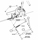 Dampener Kit Diagram and Parts List for 7600032  Snapper Lawn Tractor Accessories