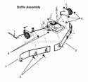 Part Location Diagram of 7400267AYP Murray BAFFLE, Left