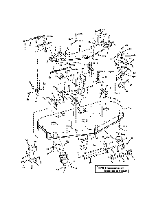 73" cutting deck (sub assy) Diagram and Parts List for NZMX30614KH  Snapper Lawn Mower