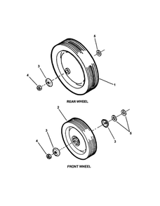 Part Location Diagram of 7031121 Snapper Hub-Cap