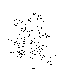 Handle/controls Diagram and Parts List for 130887660  Snapper Snow Blower