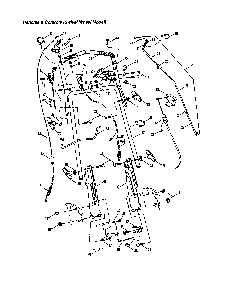 Handles/controls Diagram and Parts List for 82431  Snapper Lawn Mower