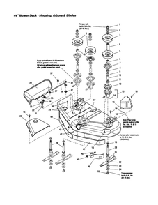 Part Location Diagram of 1704100A Snapper DISCONTINUED