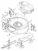 Part Location Diagram of 7034363YP Murray PLATE FRONT 19