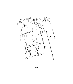 Handles/controls Diagram and Parts List for 130372221  Snapper Lawn Mower