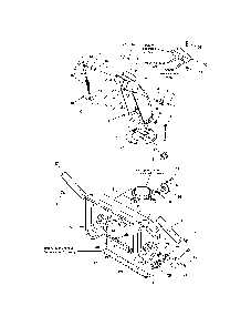 Part Location Diagram of 7045172 Snapper CABLE, Remote Chute Deflector, 60