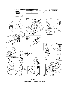 Cylinder/crankshaft/sump Diagram and Parts List for 130371210  Snapper Lawn Mower