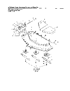 Housing/covers/spindles Diagram and Parts List for 5900693  Snapper Lawn Mower
