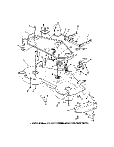 Part Location Diagram of 7046870 Snapper Bracket, Front Hanger - 48" Deck