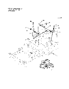 Parking brake Diagram and Parts List for 5900743  Snapper Lawn Mower