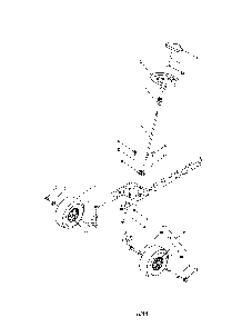 Steering Diagram and Parts List for 28838  Snapper Lawn Tractor