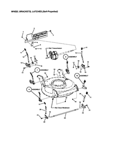 Part Location Diagram of 7021119 Snapper Front Axle