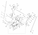 Part Location Diagram of 1740587A Snapper Handle, Upper L.H.