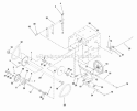 Traction Drive Group Diagram and Parts List for 924I 1695313 Snapper Snow Blower