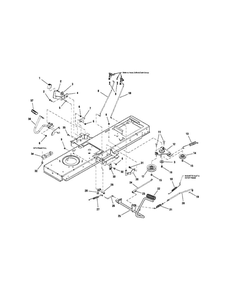 Controls Diagram and Parts List for LT2044 2690714 Snapper Lawn Tractor
