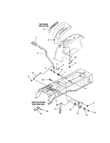 Part Location Diagram of 1727083A Snapper Link, Lift Upper