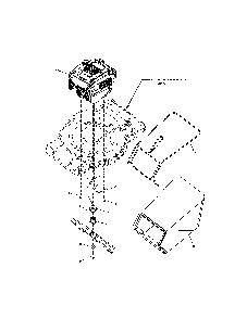 Engine/blade/grass bag Diagram and Parts List for 13037221  Snapper Lawn Mower