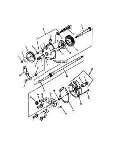 Part Location Diagram of 7090376 Snapper Nut, #10-32 Hex Lock