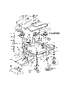 36" mower deck Diagram and Parts List for SPE361  Snapper Lawn Mower