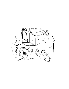 Accessory grass bag Diagram and Parts List for RP216018KWV  Snapper Lawn Mower