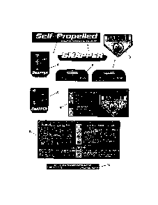 Part Location Diagram of 7103682 Snapper Decal, Briggs Engine, 700 Series