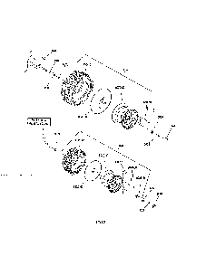 Wheels & tires Diagram and Parts List for 280120  Snapper Lawn Tractor