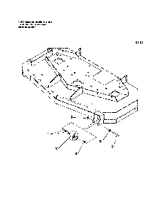 48" mower deck-rollers Diagram and Parts List for 5900743  Snapper Lawn Mower