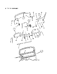 Loop handle/controls (traction) Diagram and Parts List for SPE361  Snapper Lawn Mower