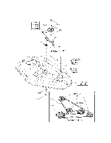 46"/52" deck-clutch Diagram and Parts List for 280120  Snapper Lawn Tractor