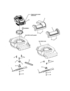 Part Location Diagram of 126T02-0675-B3 Briggs and Stratton ENGINE