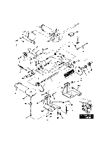 Part Location Diagram of 7031919 Snapper Bracket, Deck - Nla Alone