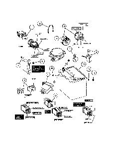Electrical components Diagram and Parts List for NZMX30614KH  Snapper Lawn Mower