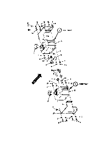 Hydro reservoir Diagram and Parts List for NZMX30614KH  Snapper Lawn Mower