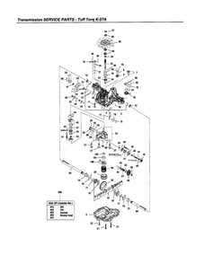 Part Location Diagram of 1724942 Snapper Bearing, Thrust