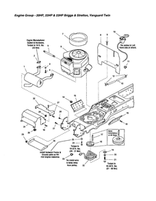 Part Location Diagram of 1722625 Briggs and Stratton Muffler, B&s