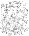 Part Location Diagram of 7027428YP Murray CABLE DECK LIFT REAR
