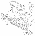 Part Location Diagram of 7024830 Snapper Transaxle, Peerless Model 930, 6-Speed