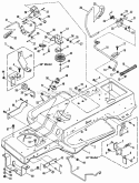 Part Location Diagram of 7052920YP Briggs and Stratton Asm lwr shift lvr/str