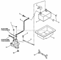 Electrical Components Diagram and Parts List for BH120G38AB 80479 Snapper Lawn Tractor