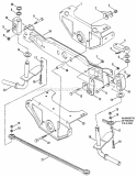 Part Location Diagram of 7041350YP Briggs and Stratton Weld king pin short