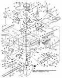 Part Location Diagram of 7038453YP Murray RAIL, 33 LT