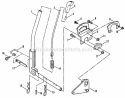 Implement Lift Parts Diagram and Parts List for BH140H33BBV 80878 Snapper Lawn Tractor