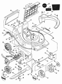 Part Location Diagram of 7024540YP Murray HUBCAP 9