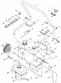 Part Location Diagram of 7028201 Snapper Handle, Pull Rope