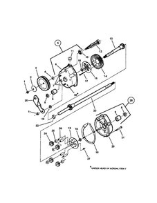 Part Location Diagram of 7050830 Snapper AXLE, Short