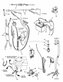 Electrical Systems (For 125 Hp Briggs) Diagram and Parts List for C3317523BVE 7800368 Snapper Lawn Tractor