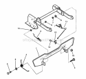 Blade Stop Pedals Diagram and Parts List for C3317523BVE 7800368 Snapper Lawn Tractor