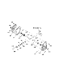 Gear case Diagram and Parts List for 13088768  Snapper Snow Blower